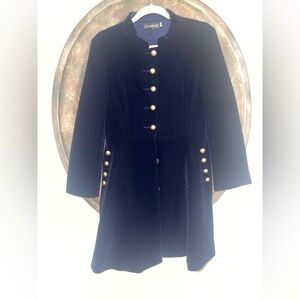 Velour Coat by Feiinvan. EUC